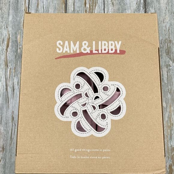 Sam & Libby Pink Platform Double Bow Tie Comfy Dress Sandals Shoes Size 11 - Picture 7 of 14